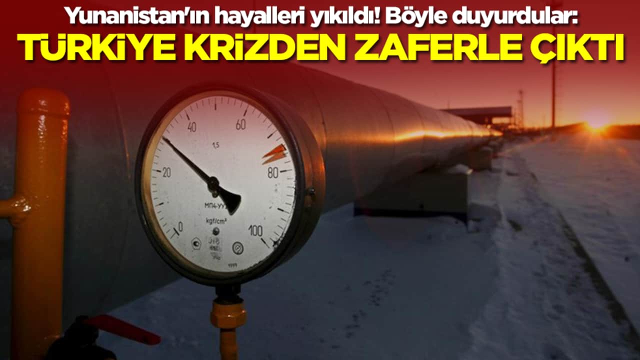 Yunanistan'ın hayalleri yıkıldı! Böyle duyurdular: Türkiye krizden zaferle çıktı