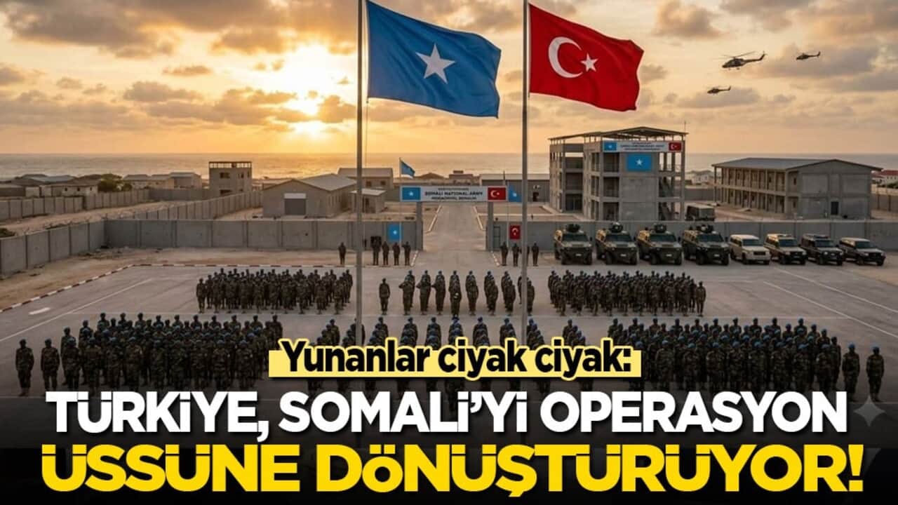 Yunanlar yine ciyak ciyak: Türkiye, Somali’yi operasyon üssüne dönüştürüyor!