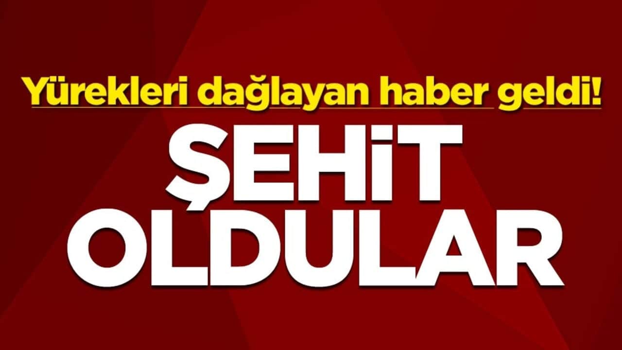 Yürekleri dağlayan haber geldi! Şehit oldular