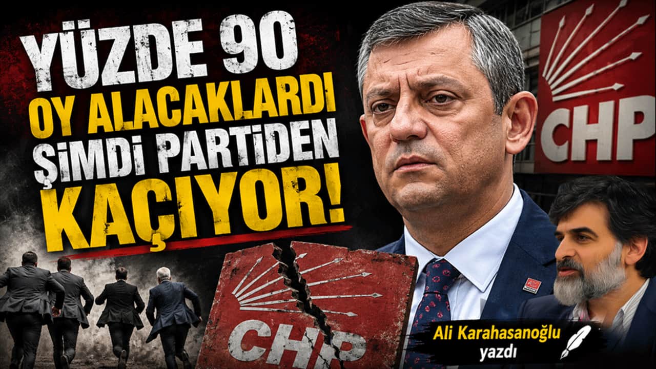 Yüzde 90 oy alacaklardı şimdi partiden kaçıyor! Ali Karahasanoğlu yazdı