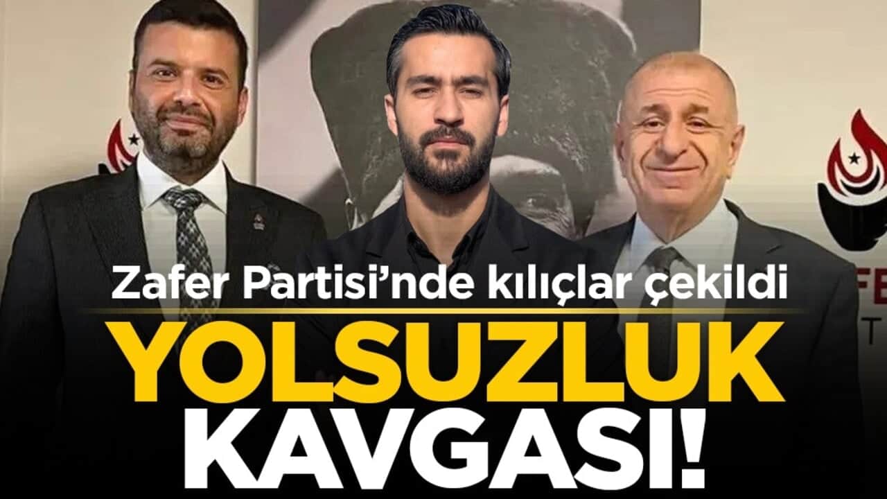 Zafer Partisi’nde kılıçlar çekildi: Yolsuzluk kavgası!