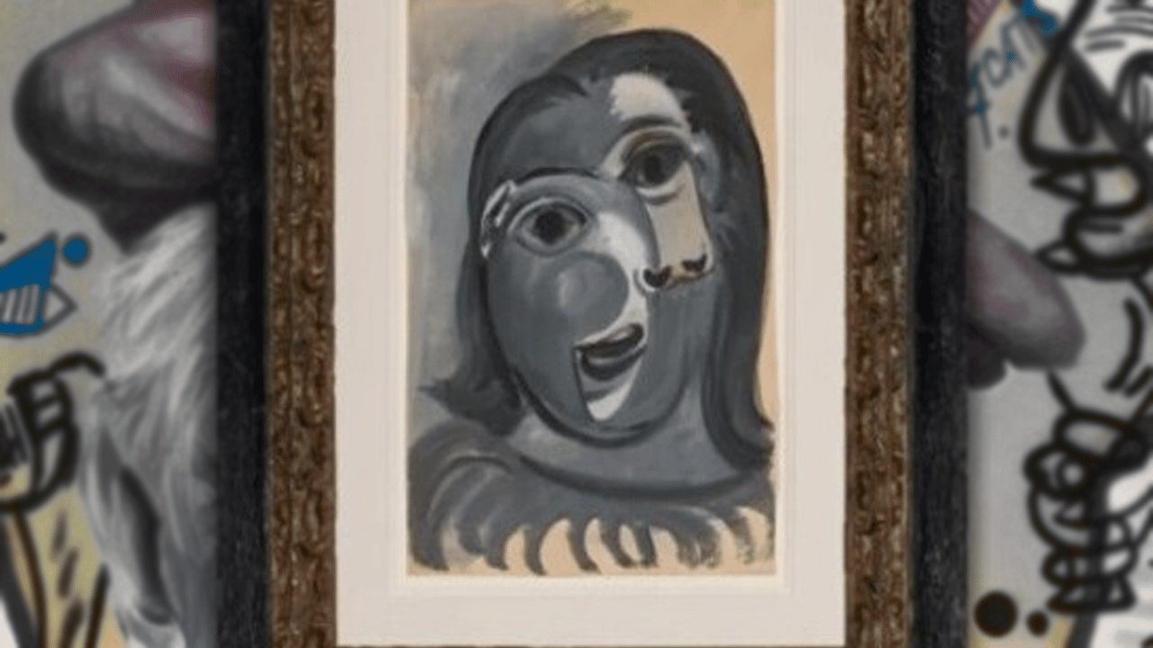 100 euro verdi, Picasso tablosu kazandı!