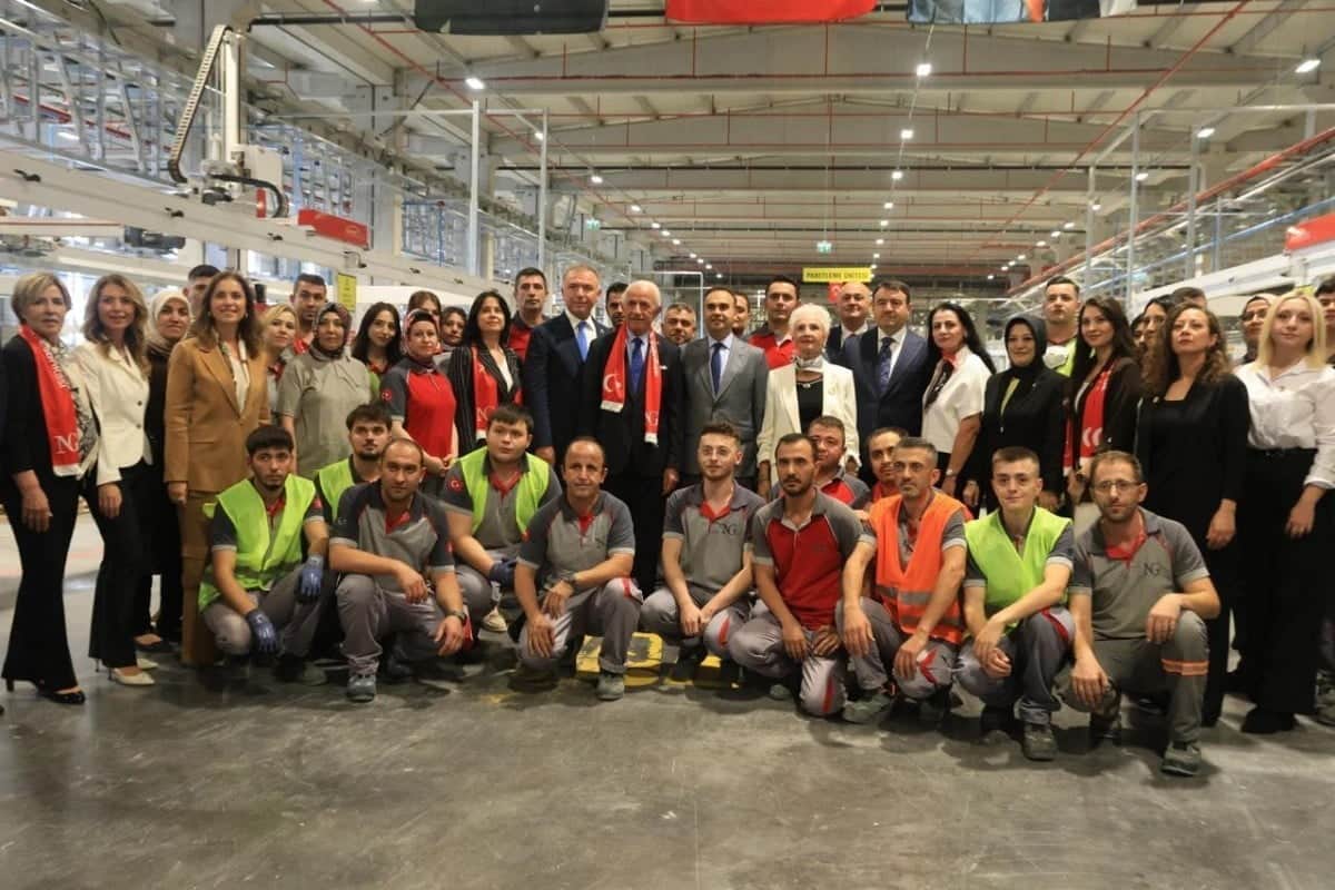 150 milyon euroluk yatırımla hayata geçirilen yeni fabrika rekor hızla 14 ayda üretime hazır hale getirildi