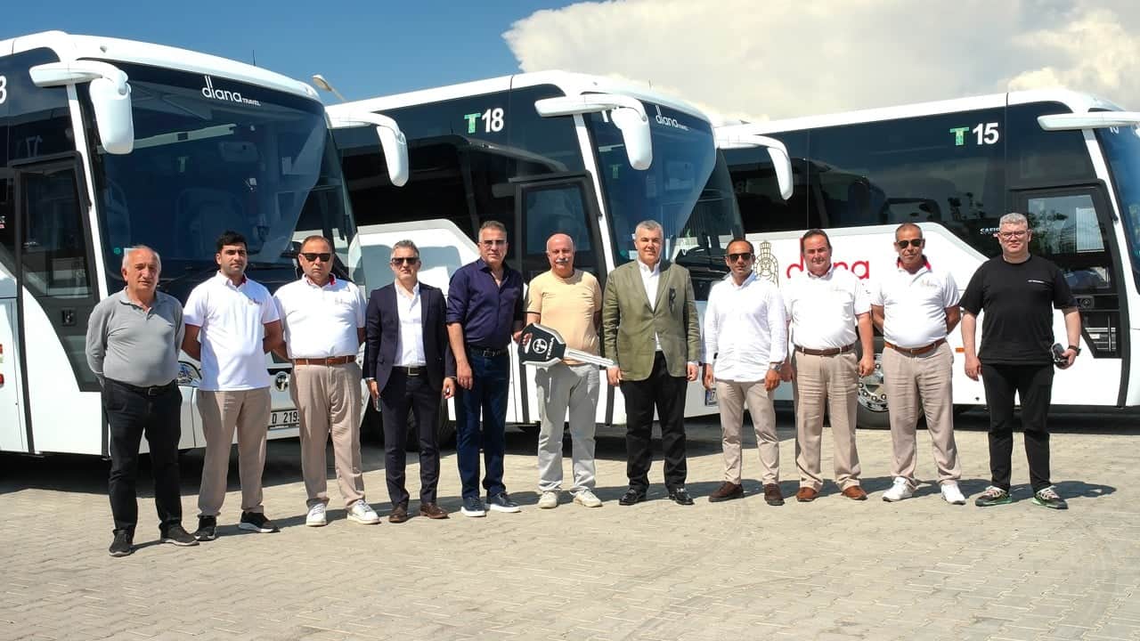 30 otobüsün tamamı tek markadan! İşte o tercih