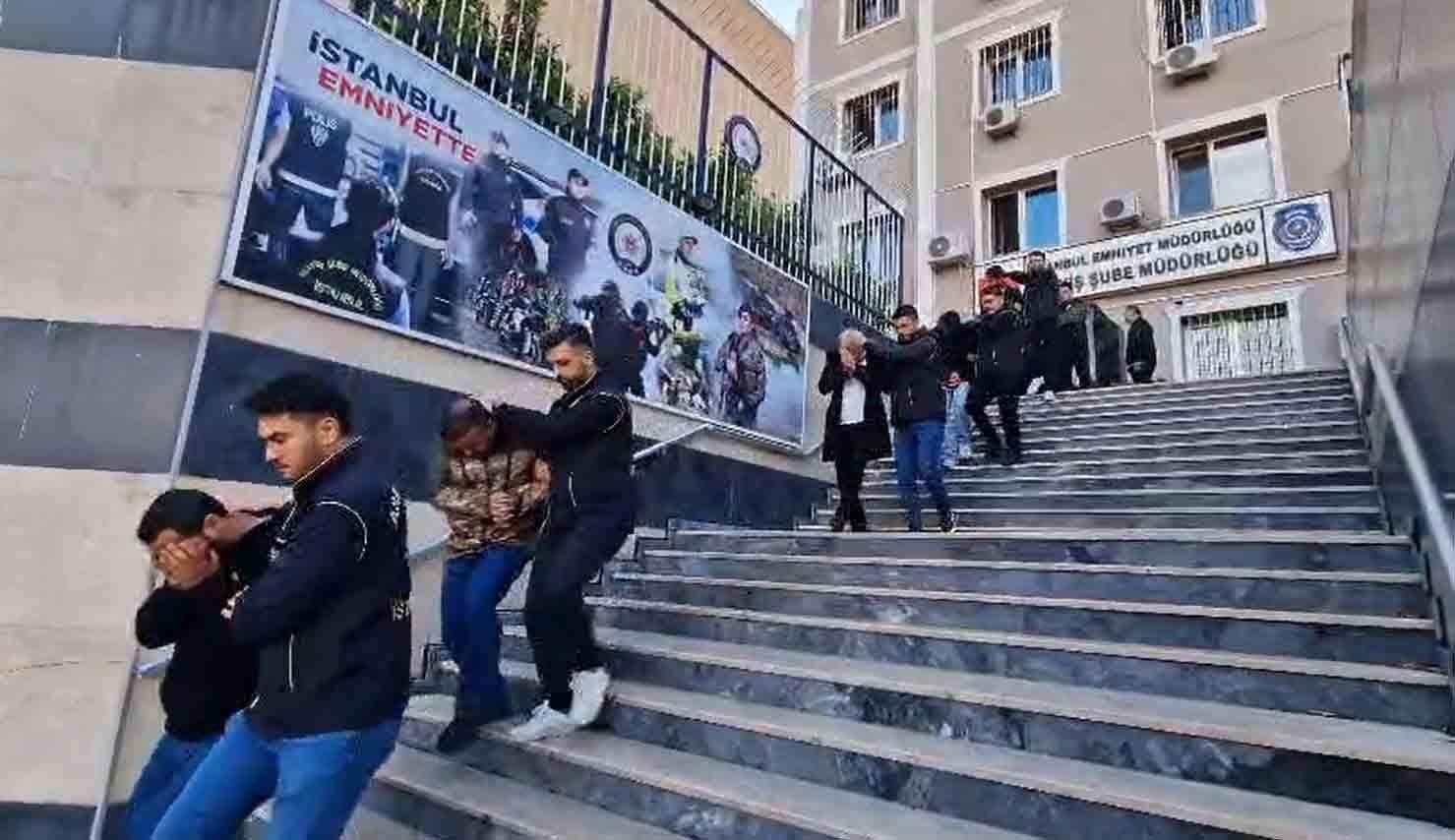 40 araca el konuldu: Change çetesi çökertildi