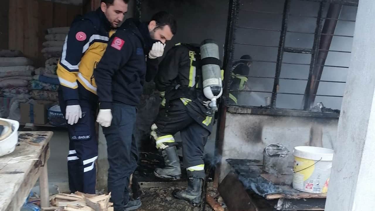 75 yaşındaki kadın evinde yanarak can verdi