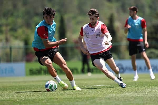 A Milli Futbol Takımı, Kuzey Makedonya hazırlıklarını sürdürüyor