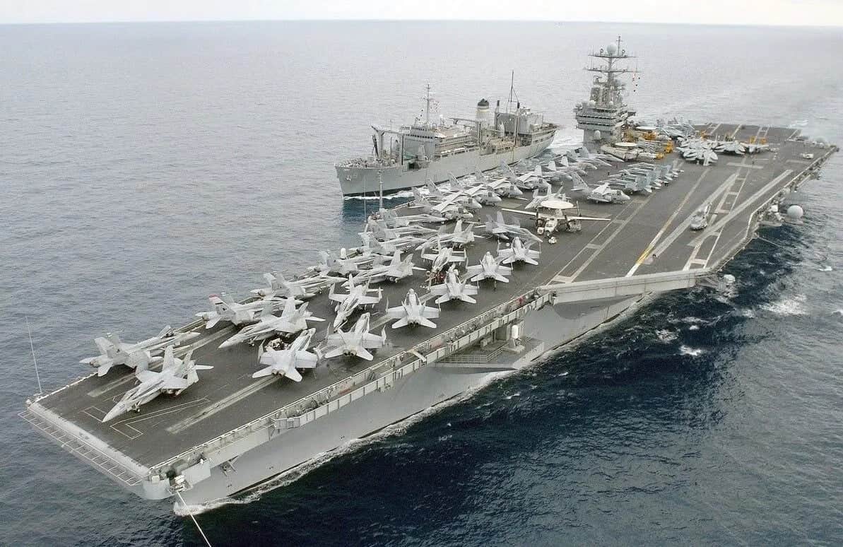 ABD'nin en büyük uçak gemisi USS Gerald R. Ford Kızıldeniz'e ulaştı