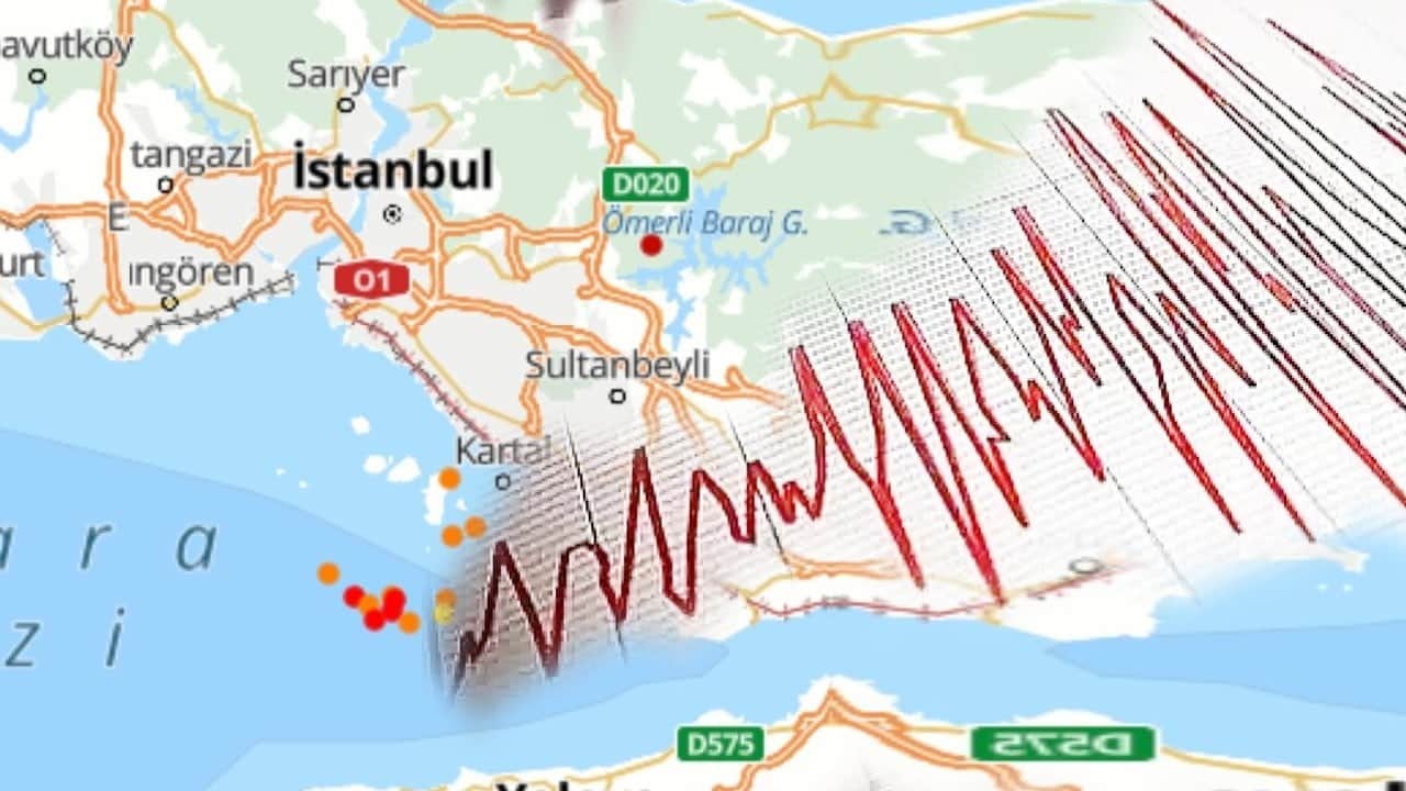 Adalar'da peş peşe depremler İstanbul'u korkuttu!