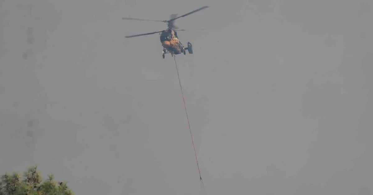 Adana'da Karaisalı ve Feke yangınlarına 2 uçak, 8 helikopter ve 263 personelle müdahale
