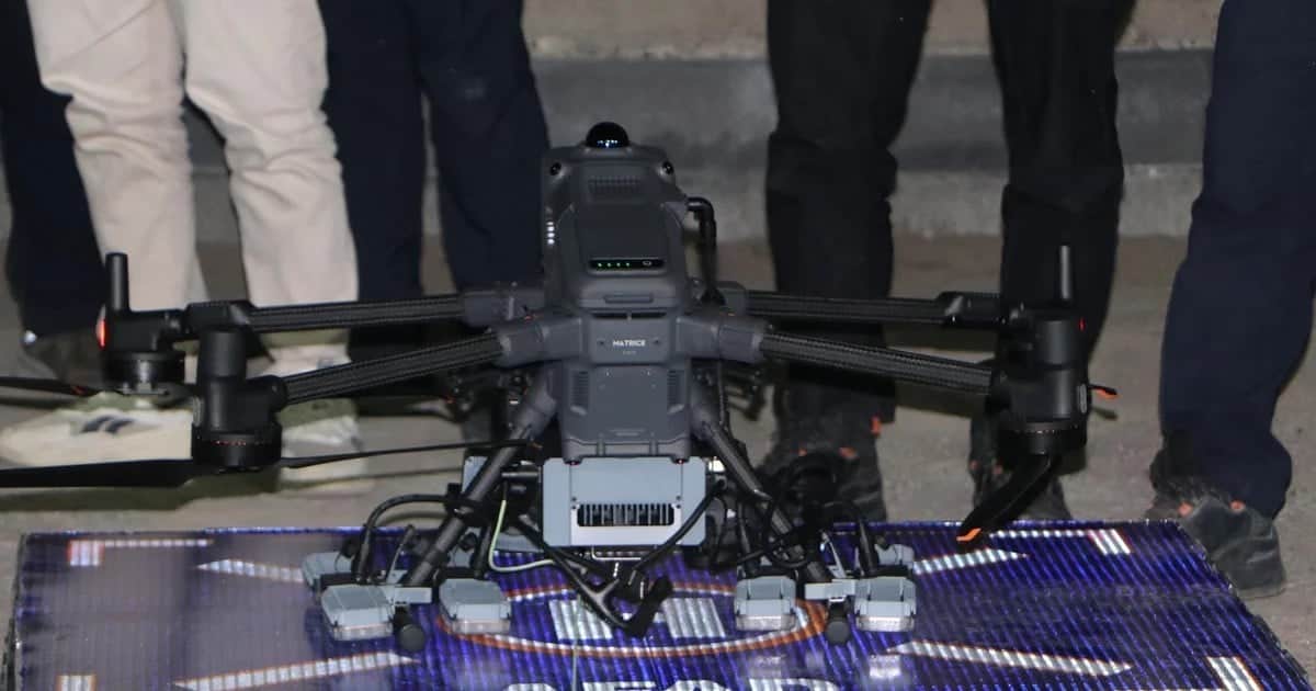 AFAD gece arama-kurtarma için 20 birliğe aydınlatma dronu aldı, eğitim Erzurum'da