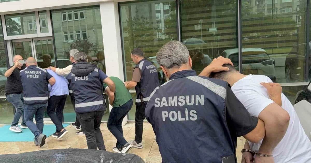 Ağlayan kadını fark eden Samsun polisinin bağ evi operasyonunda 3 şüpheli tutuklandı
