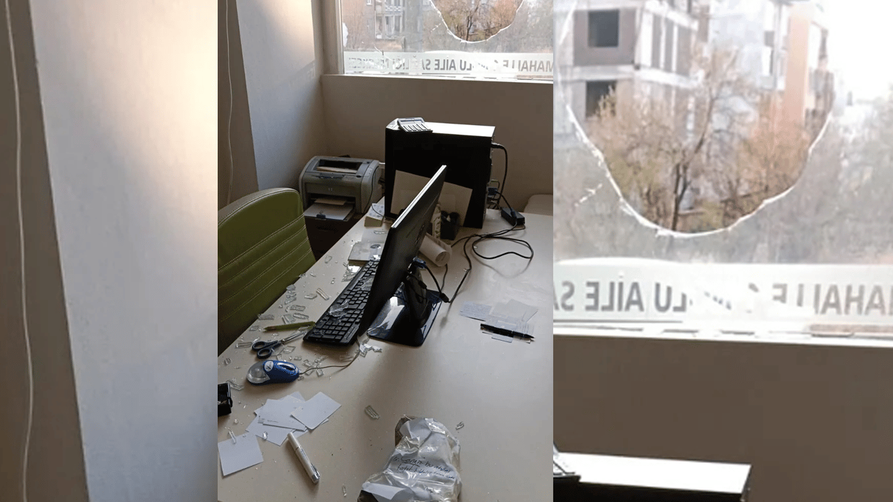 Aile Sağlığı Merkezine saldırı! Taşın üzerindeki not şaşkına çevirdi