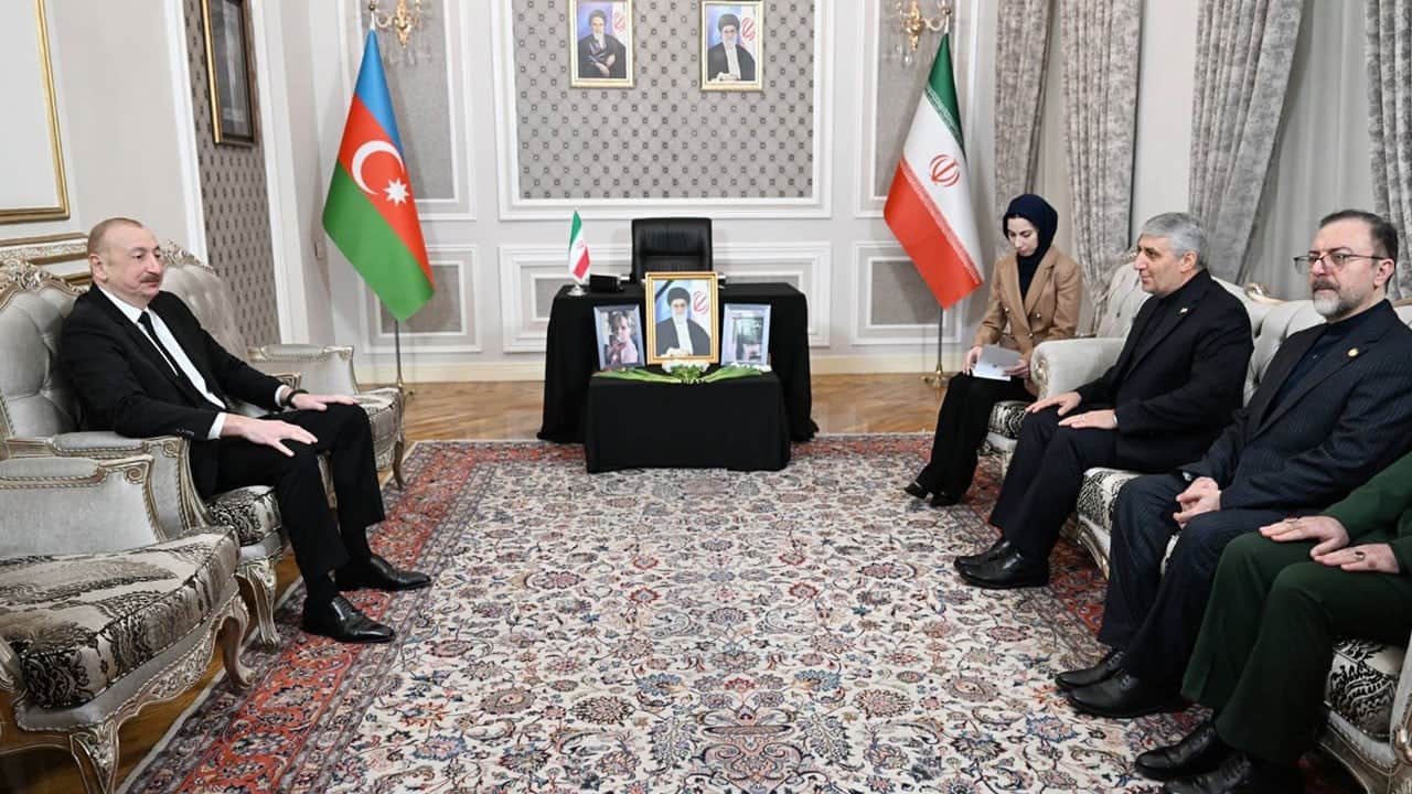 Aliyev’den İran'a taziye ziyareti