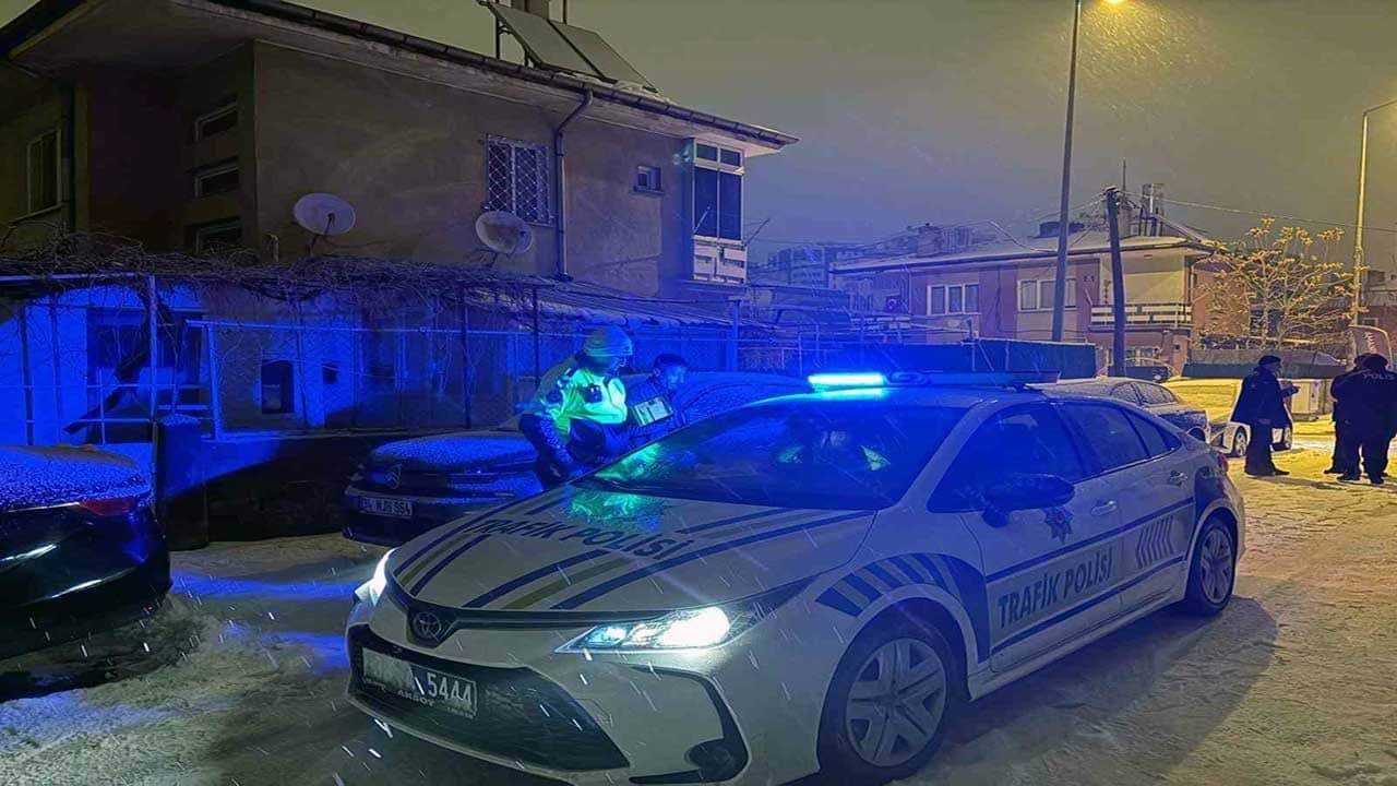 Alkollü sürücü çıkmaz sokakta yakalandı