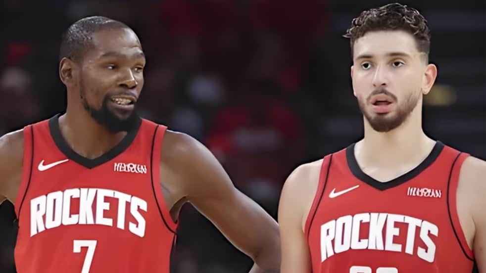 Alperen Şengün ve Kevin Durant Rockets'ı galibiyete taşıdı