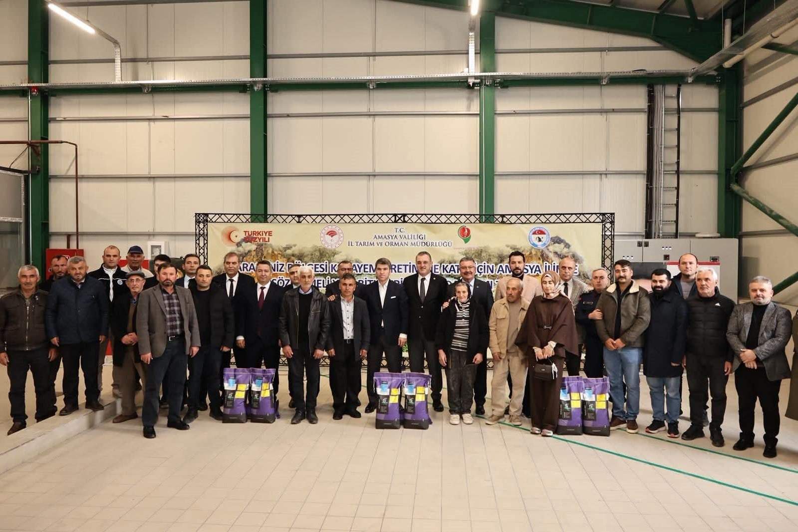 Amasya’da üretime dev destek