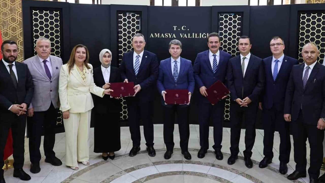 Amasya’da yeni OSB için imzalar atıldı!