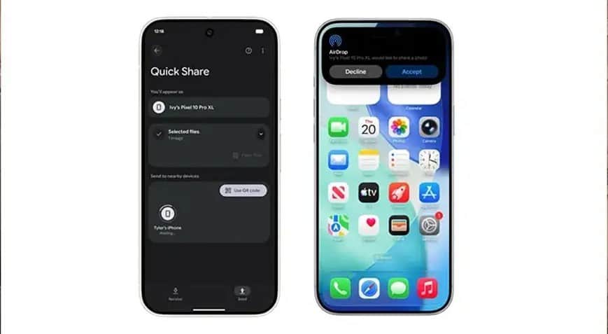 Android dünyasında taşlar yerinden oynuyor! iPhone ile dosya paylaşımı dönemi başlıyor!