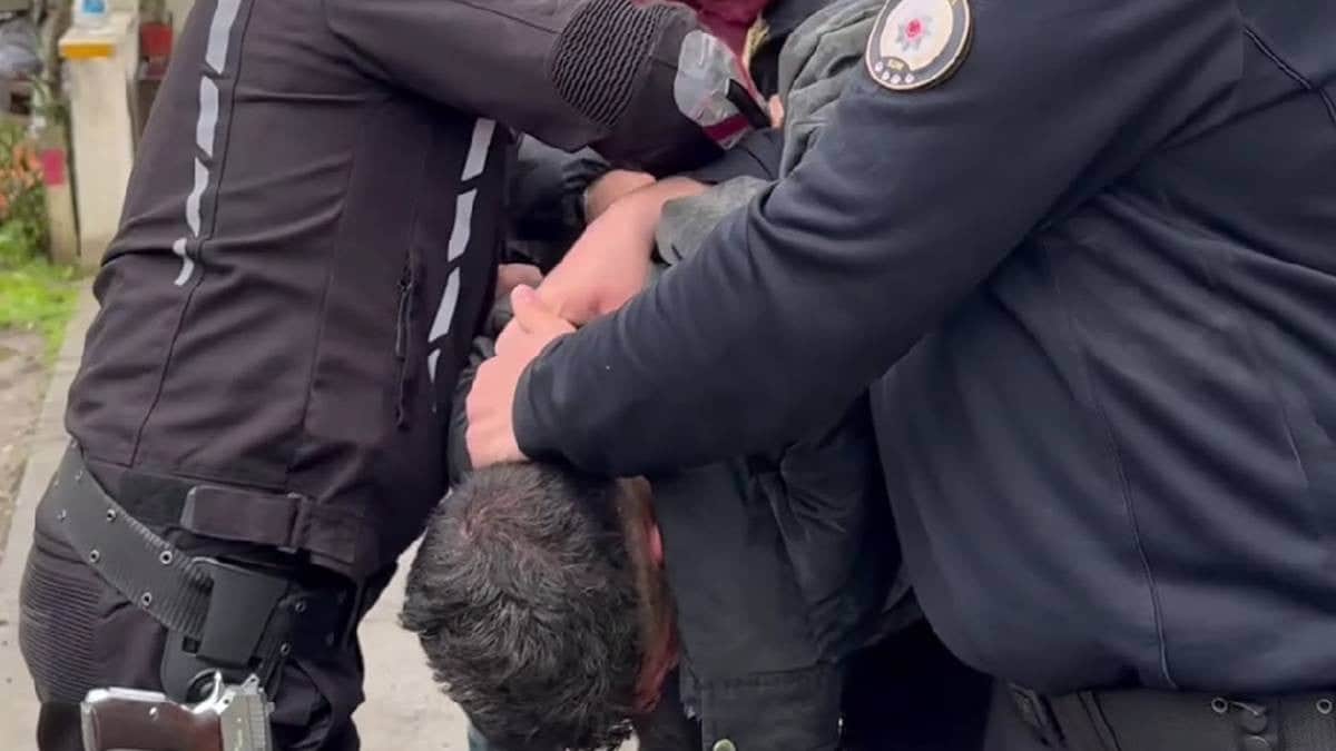 Ankara yolunda film gibi kovalamaca: Bodrumda yakalandı
