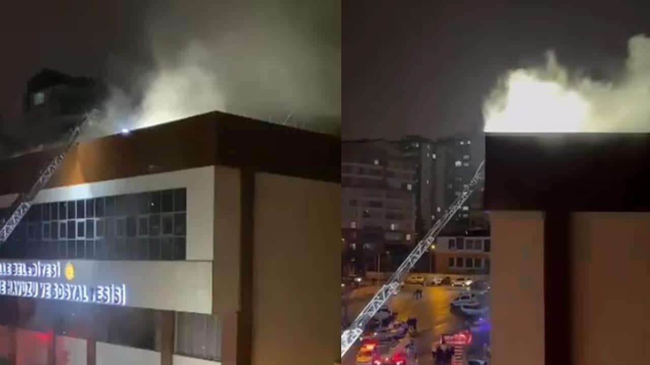 Ankara'da saunada çıkan yangın söndürüldü