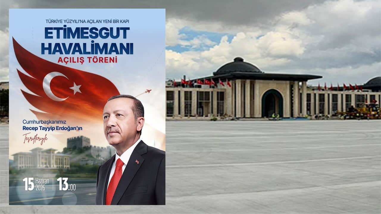 Ankara'daki Etimesgut Havalimanı yeni adıyla 15 Haziran'da açılacak