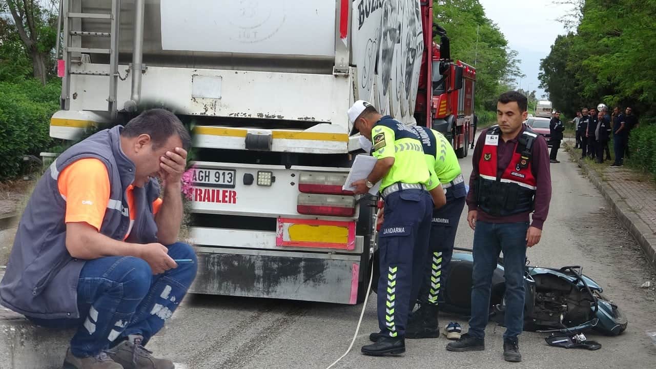  Antalya'da feci kaza: 19 yaşındaki motosikletli tırın altında ezildi, acılı baba yıkıldı
