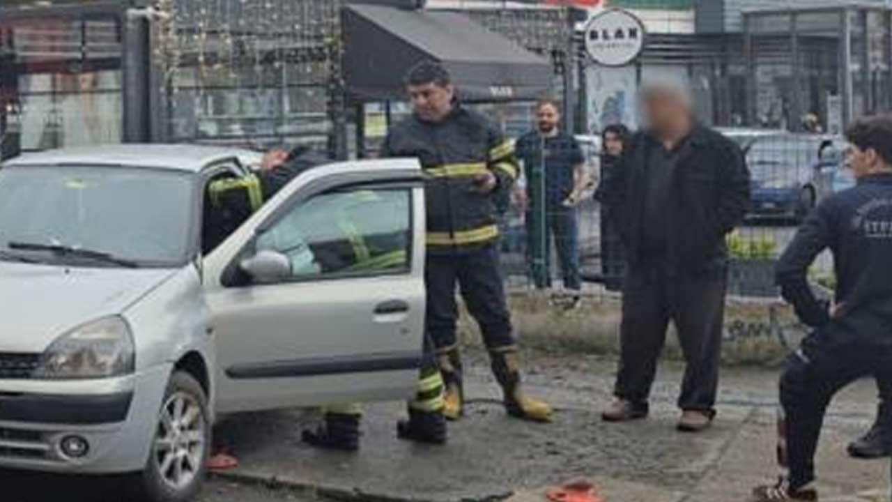 Araçtan gelen koku mahalleliyi ayağa kaldırdı