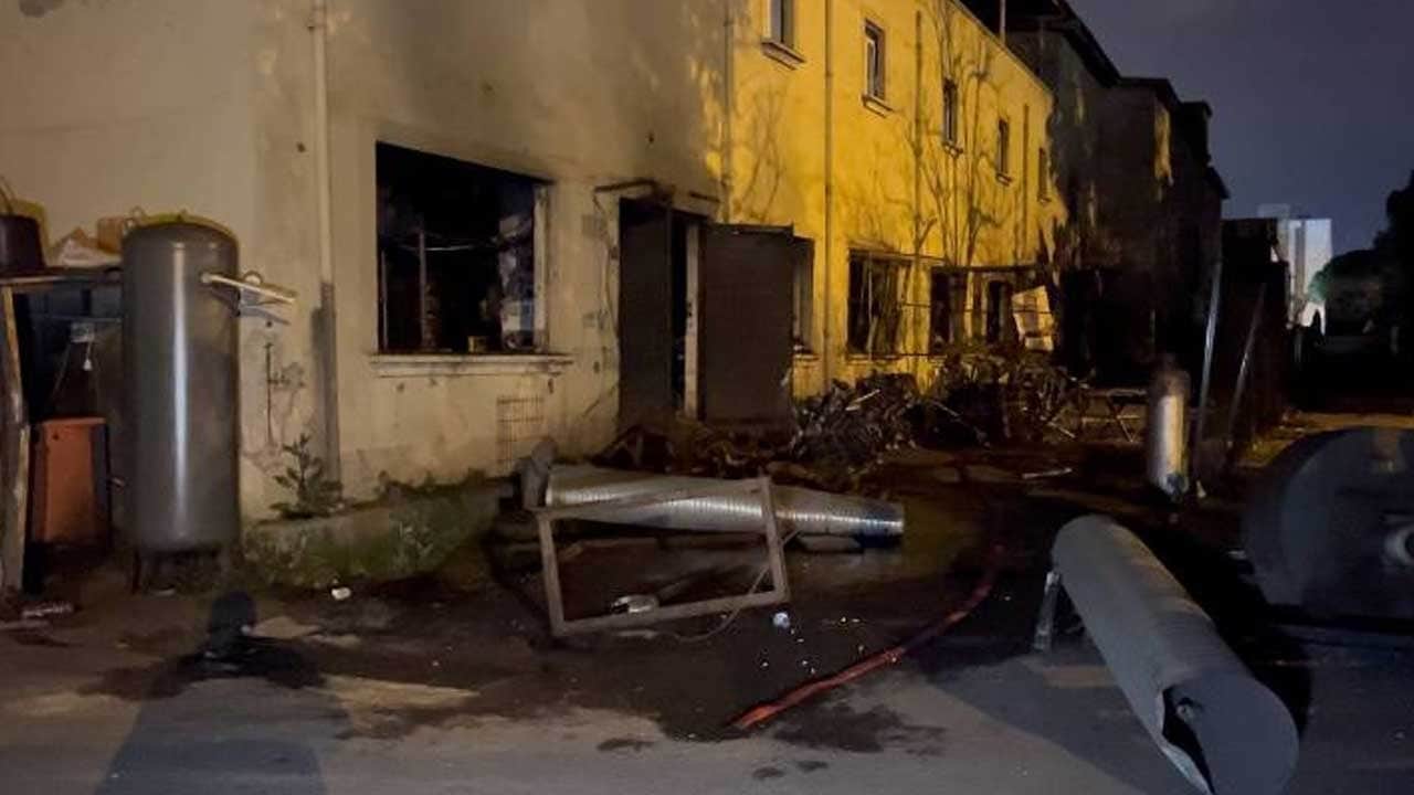 Arnavutköy’de fabrika yangını! Yaralananlar var