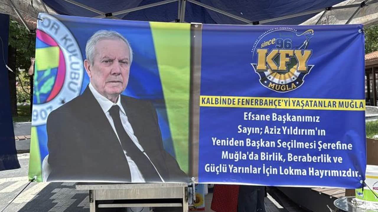 Aziz Yıldırım için lokma döküldü