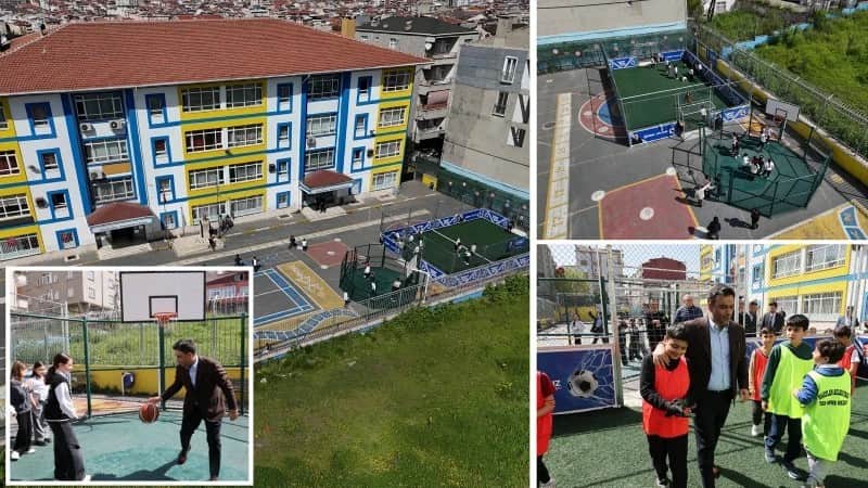 Bağcılar Belediyesi ilçeyi spor sahalarıyla donatıyor