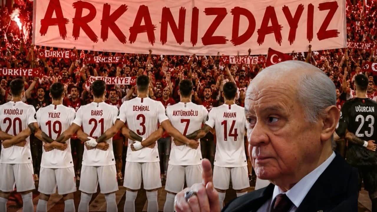 Bahçeli istedi, A Milli Takım için milli marş bestelendi: Arkanızdayız!