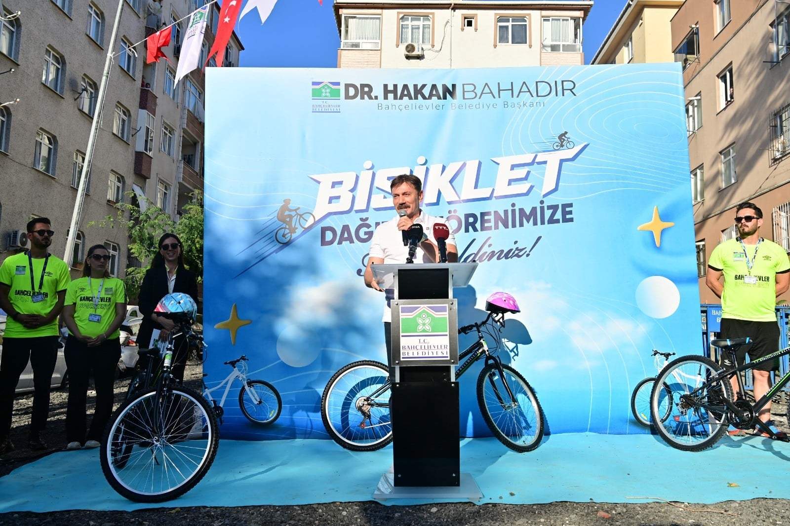Bahçelievler’de 4 Bin 200 Çocuk Bisikletine Kavuştu