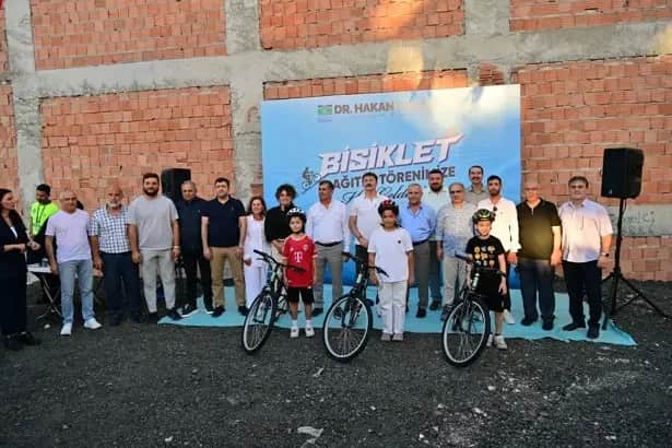 Bahçelievler'de 44'üncü Geleneksel Bisiklet Dağıtım Töreni gerçekleştirildi