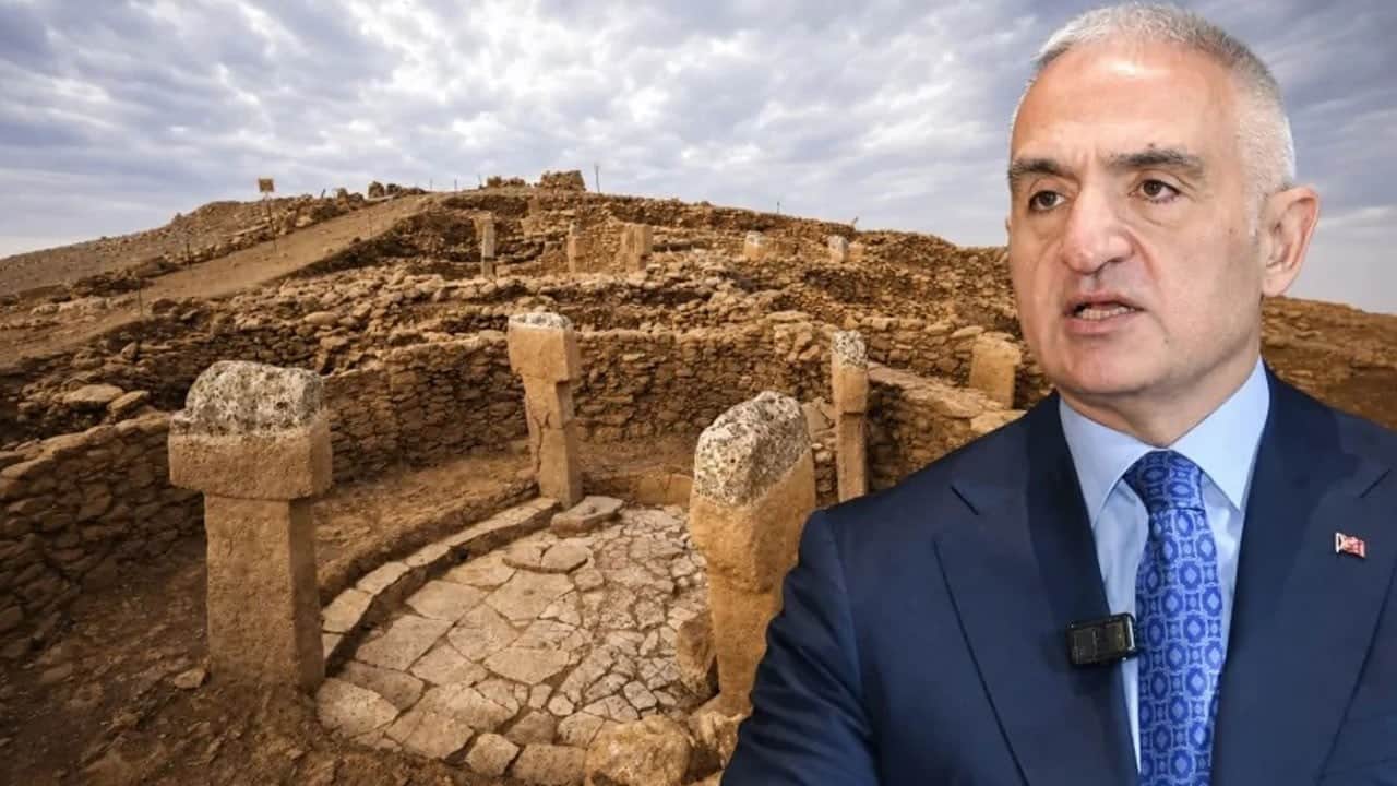 Bakan Ersoy duyurdu, eşi benzeri yok! Karahantepe’de 11 bin yıllık heykel bulundu