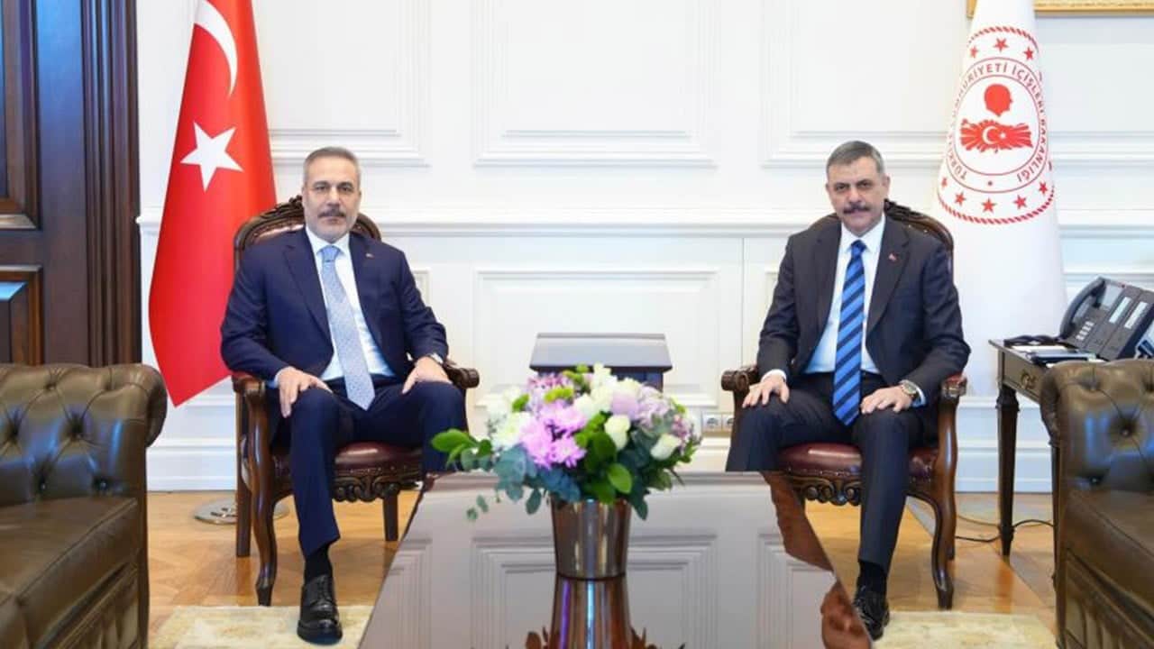 Bakan Fidan’dan Bakan Çiftçi’ye "hayırlı olsun" ziyareti