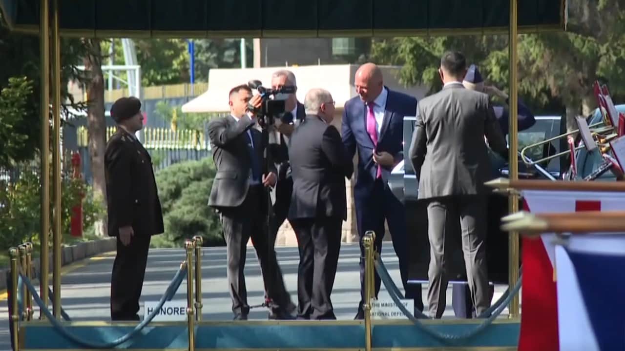 Bakan Güler, Belçikalı mevkidaşı Francken ile görüştü