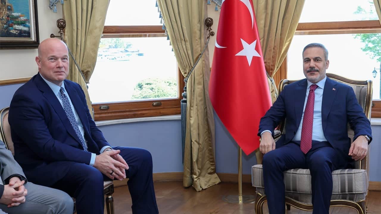 Bakan Hakan Fidan, ABD’nin NATO Temsilcisi Whitaker’ı kabul etti