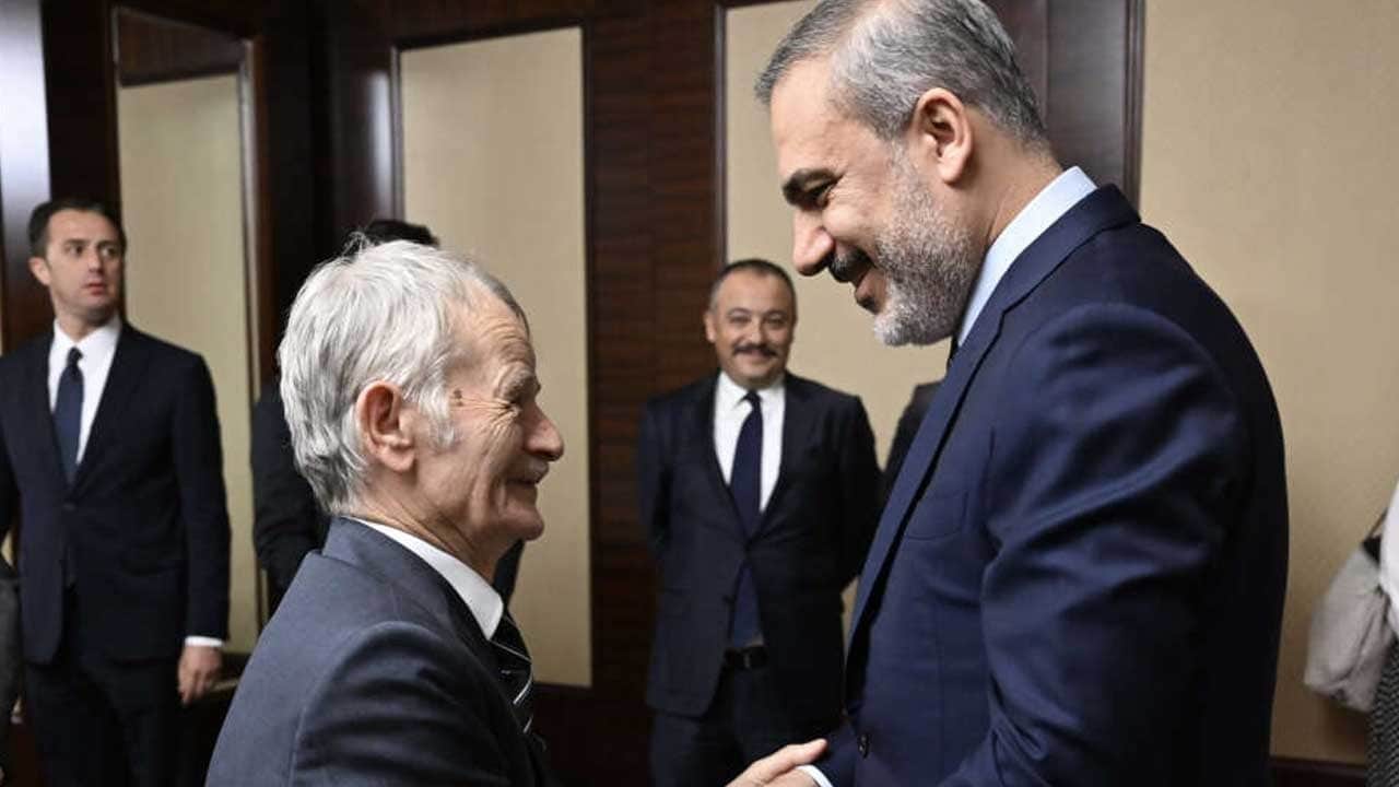 Bakan Hakan Fidan, Mustafa Kırımoğlu ile görüştü
