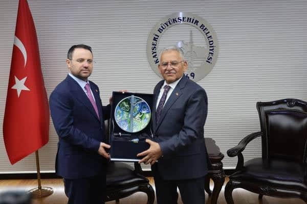 Başkan Büyükkılıç Bakan Gürlek'i ağırladı: Kayseri bir cazibe merkezi