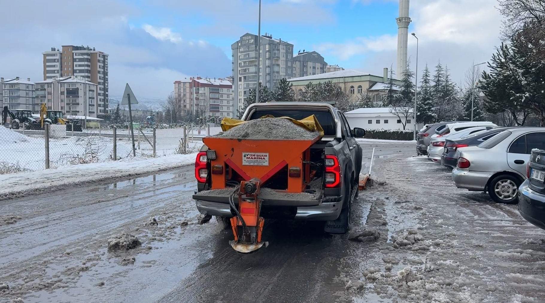 Başkan Palancıoğlu sahaya indi