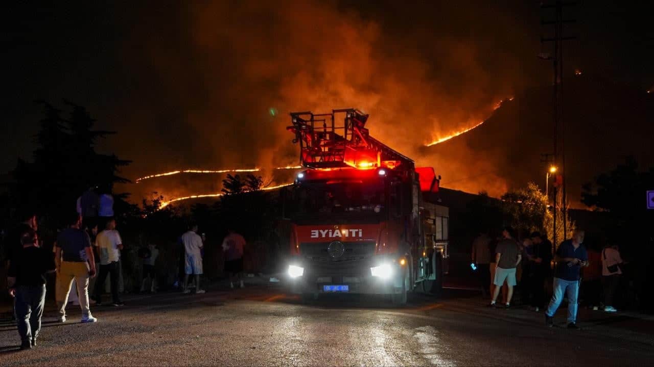 Başkent Ankara’da bir günde 140 yangın çıktı