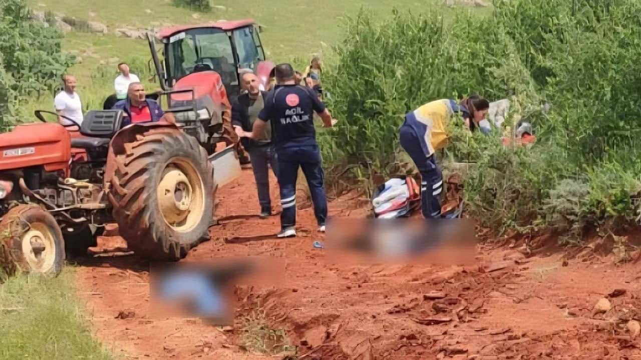 Bayramın son günü büyük acı! Baba ile 7 yaşındaki oğlu traktör kazasında can verdi