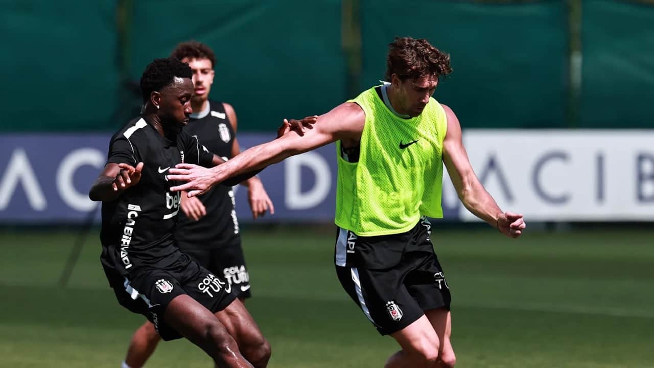 Beşiktaş, Marsilya maçının hazırlıklarını tamamladı