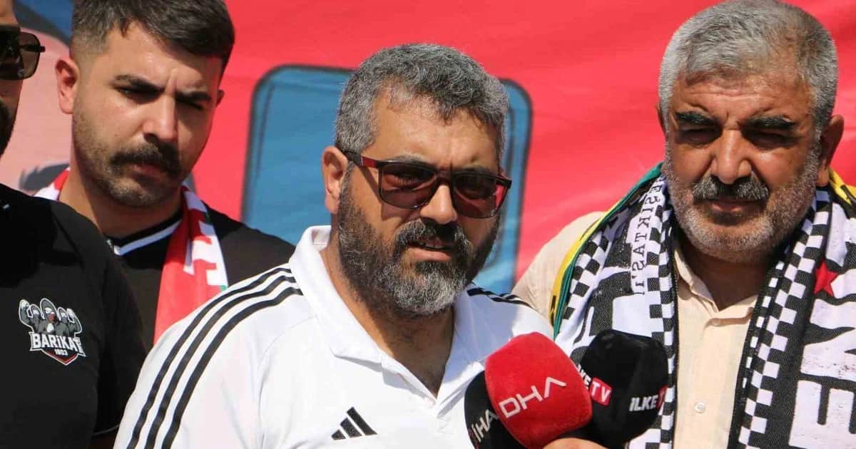 Beşiktaş taraftar grupları Diyarbakır'da Rojin Kabaiş'in mezarını ziyaret etti