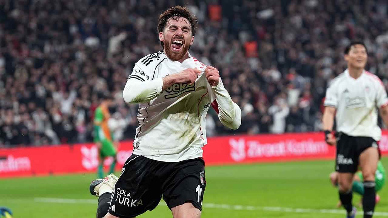 Beşiktaş’ın kaptanı durdurulamıyor: Orkun Kökçü Alanya’yı da boş geçmedi!