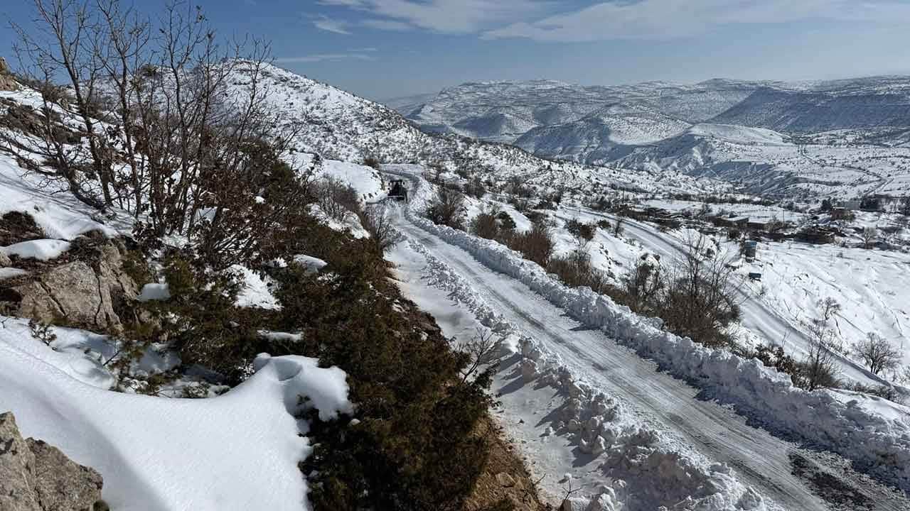 Beyaz esaret sona erdi! Gercüş’te kapalı köy yolu kalmadı