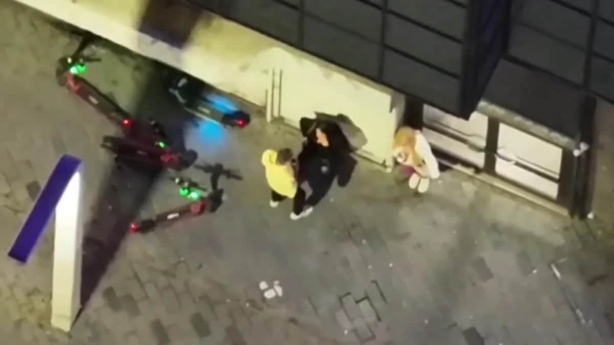 Beyoğlu'nda fuhuş pazarlığı dronla tespit edildi; 4 kişi hakkında işlem yapıldı