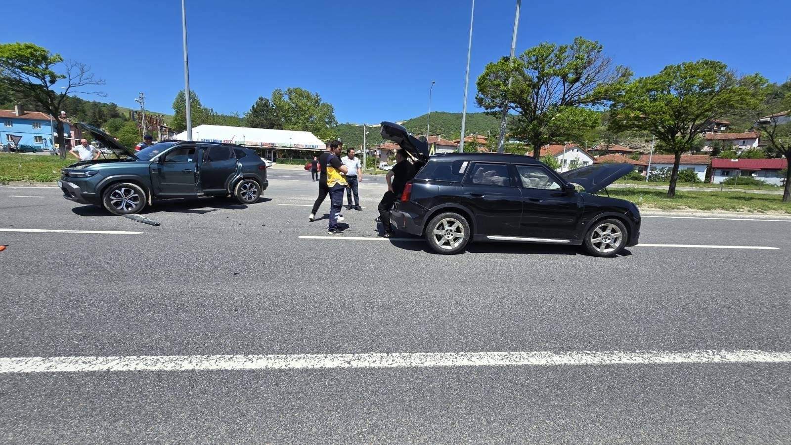 Bilecik'te trafik kazası: 1 yaralı
