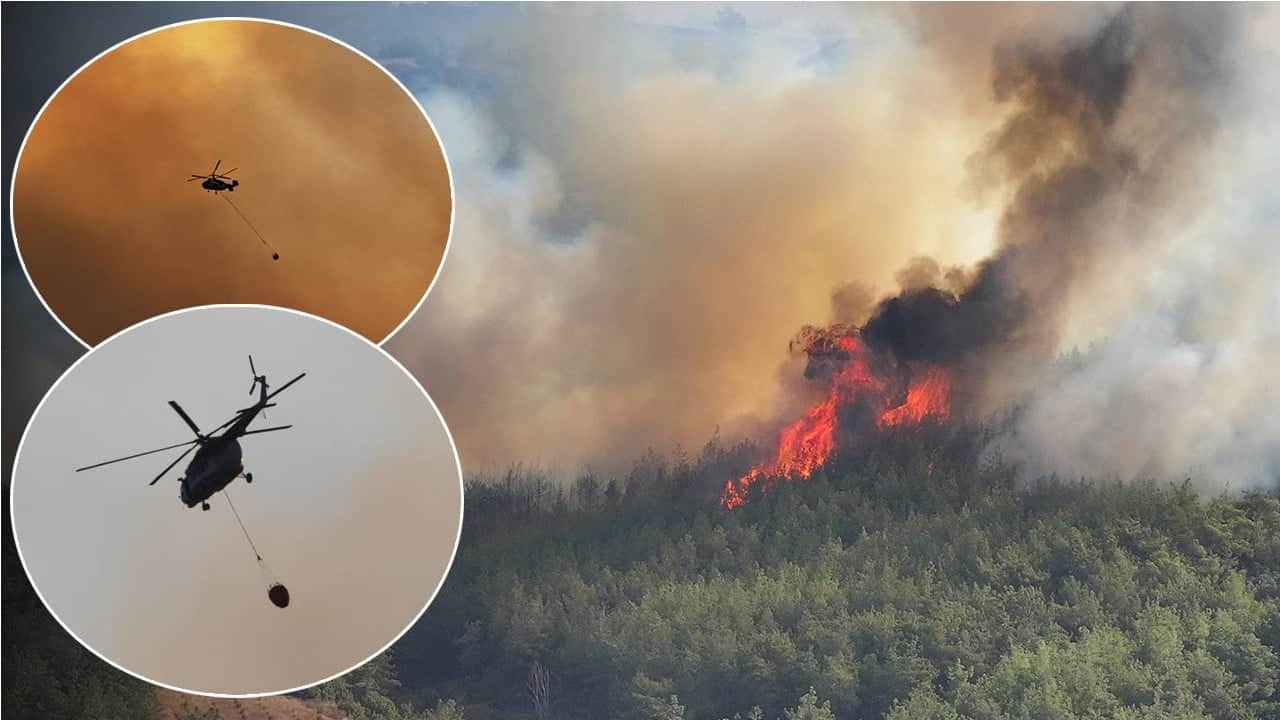 Bir vatandaşımız hayatını kaybetti 3 ilimiz orman yangınlarıyla savaşıyor